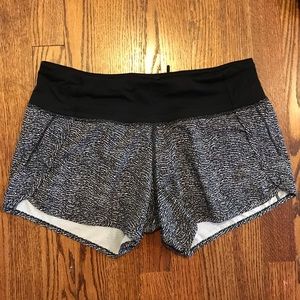 Run Times Patterned Shorts- Size 6